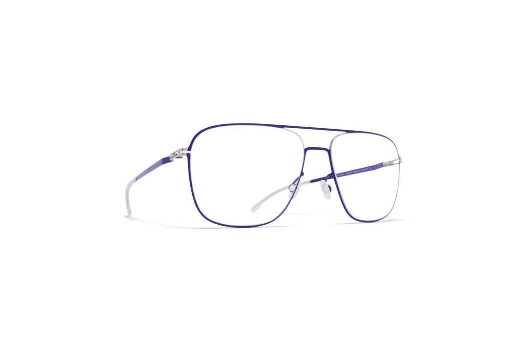 MYKITA Lite Rx Steen Silver Super Blue Clear