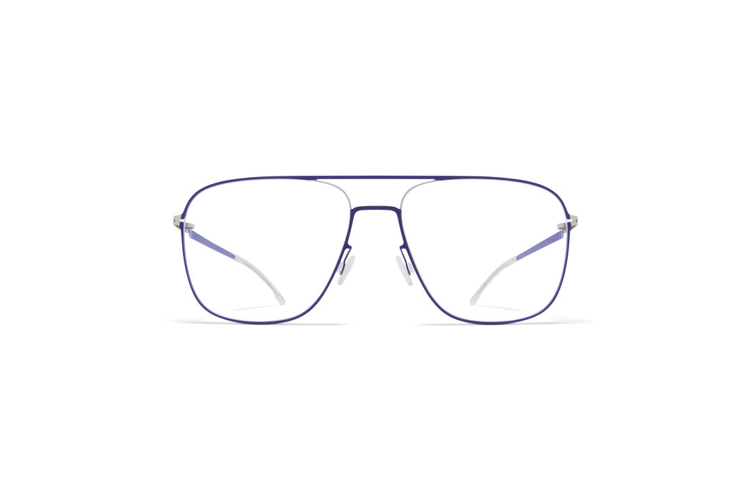 MYKITA Lite Rx Steen Silver Super Blue Clear