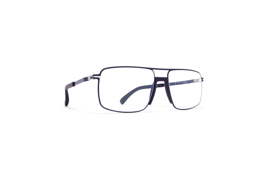 MYKITA Mylon Hybrid Rx Moss Mh35 Navy Blue Navy Clear