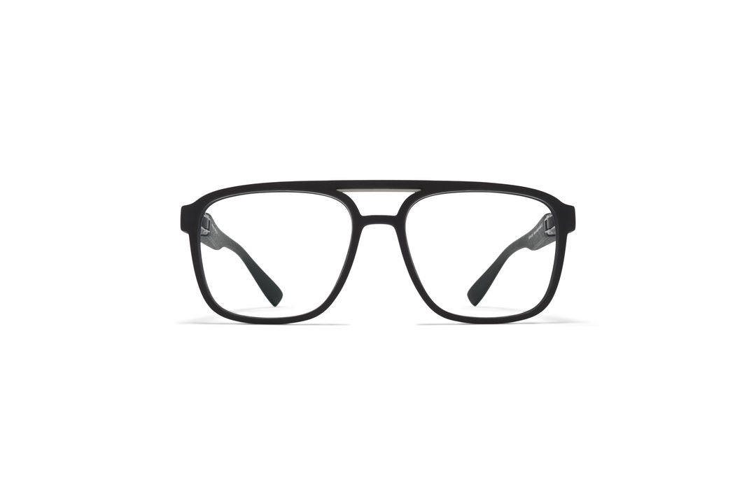 MYKITA Mylon Rx Cassini Mmt10 Pitch Black Mattesilver Clear