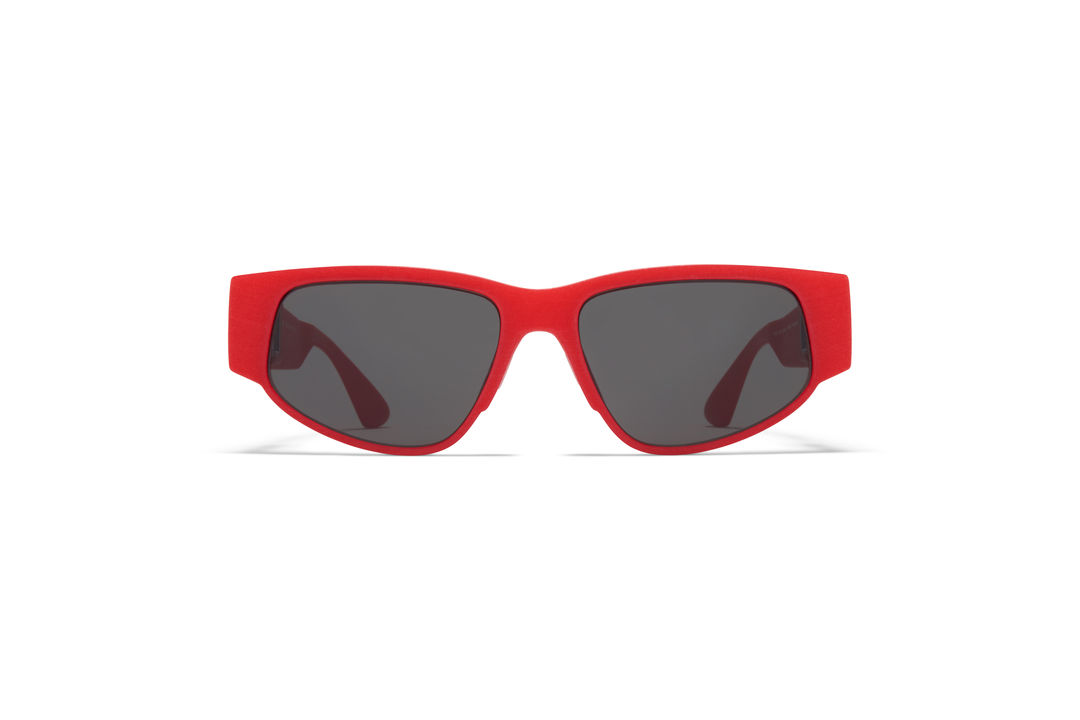 MYKITA Mylon Sun Cash Md5 Crimson Red Grey Solid