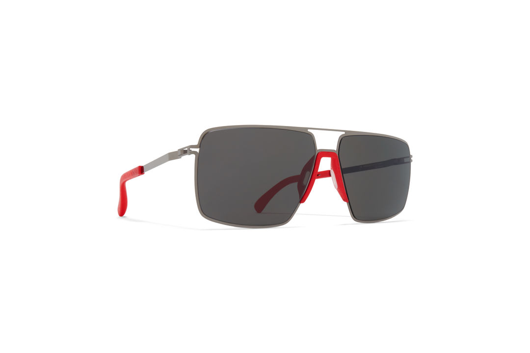 MYKITA Mylon Sun Lotus Mh28 Crimson Red Shiny Grap