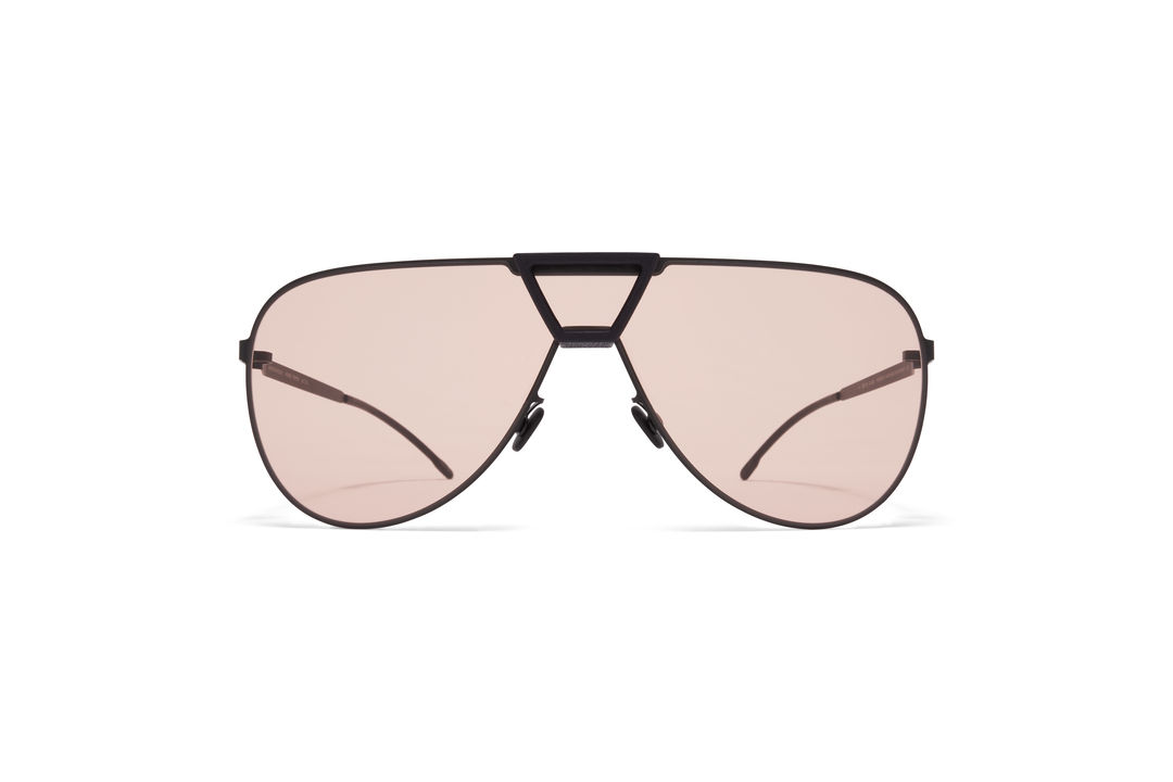 MYKITA Mylon Sun Pepper Mh1 Black Pitch Black Nude Solid Shield