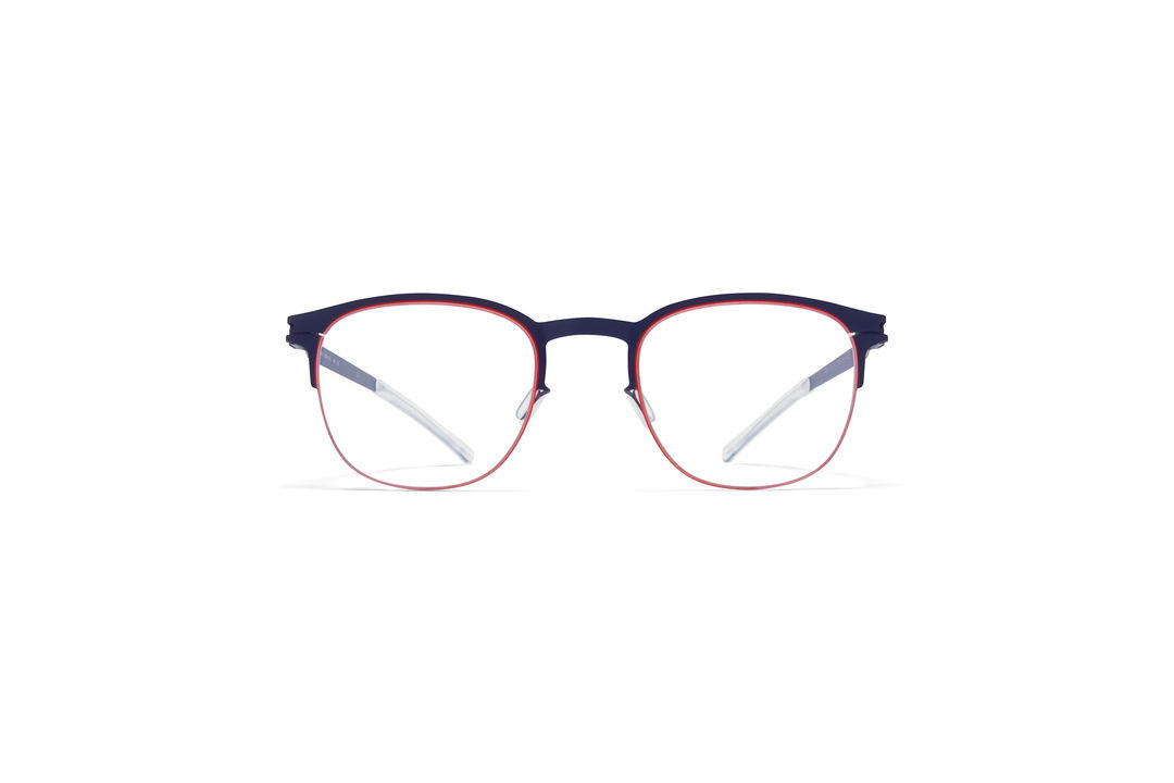 MYKITA No1 Rx Neville Navy Rustyred Clear