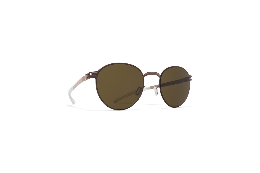 MYKITA No1 Sun Carlo Mocca Dark Sand Raw Green Solid