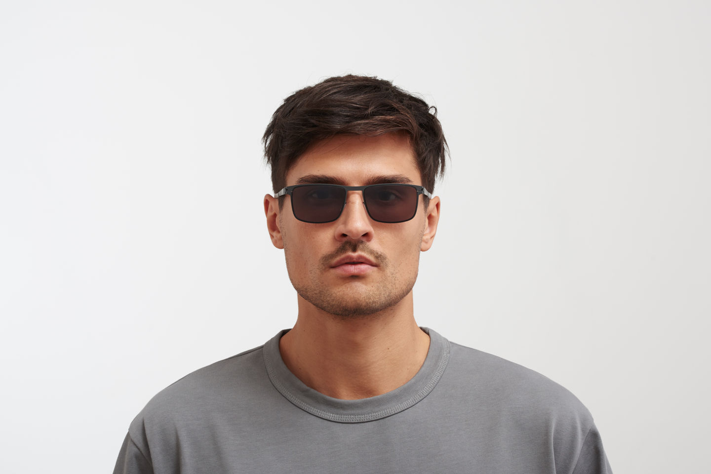 Men's Metal & Acetate Sunglasses main image 0