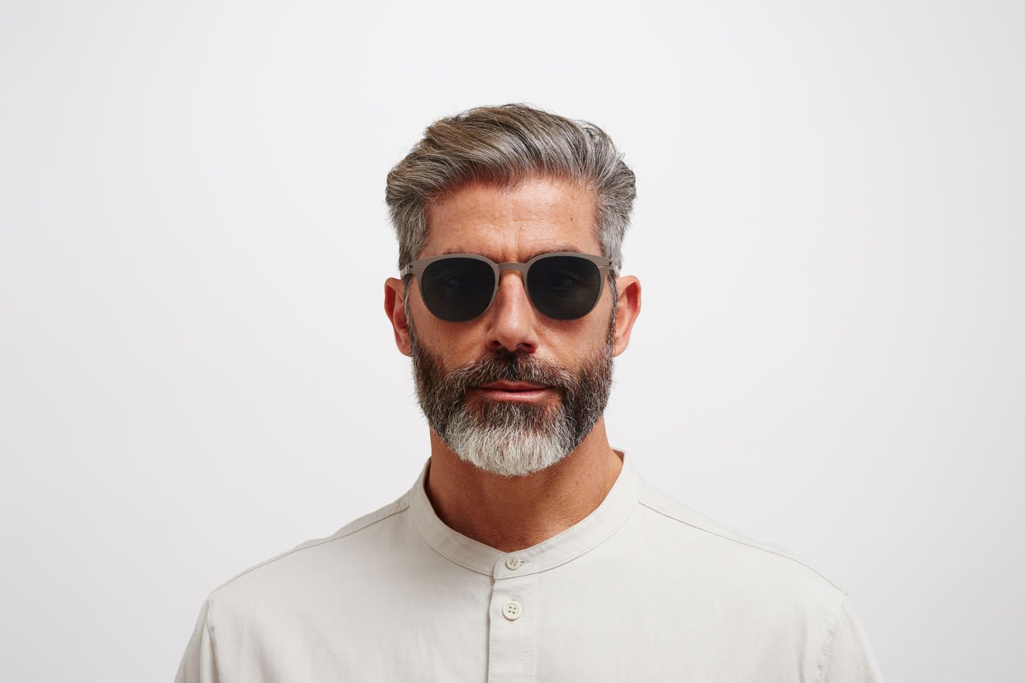 Men's Metal & Acetate Sunglasses