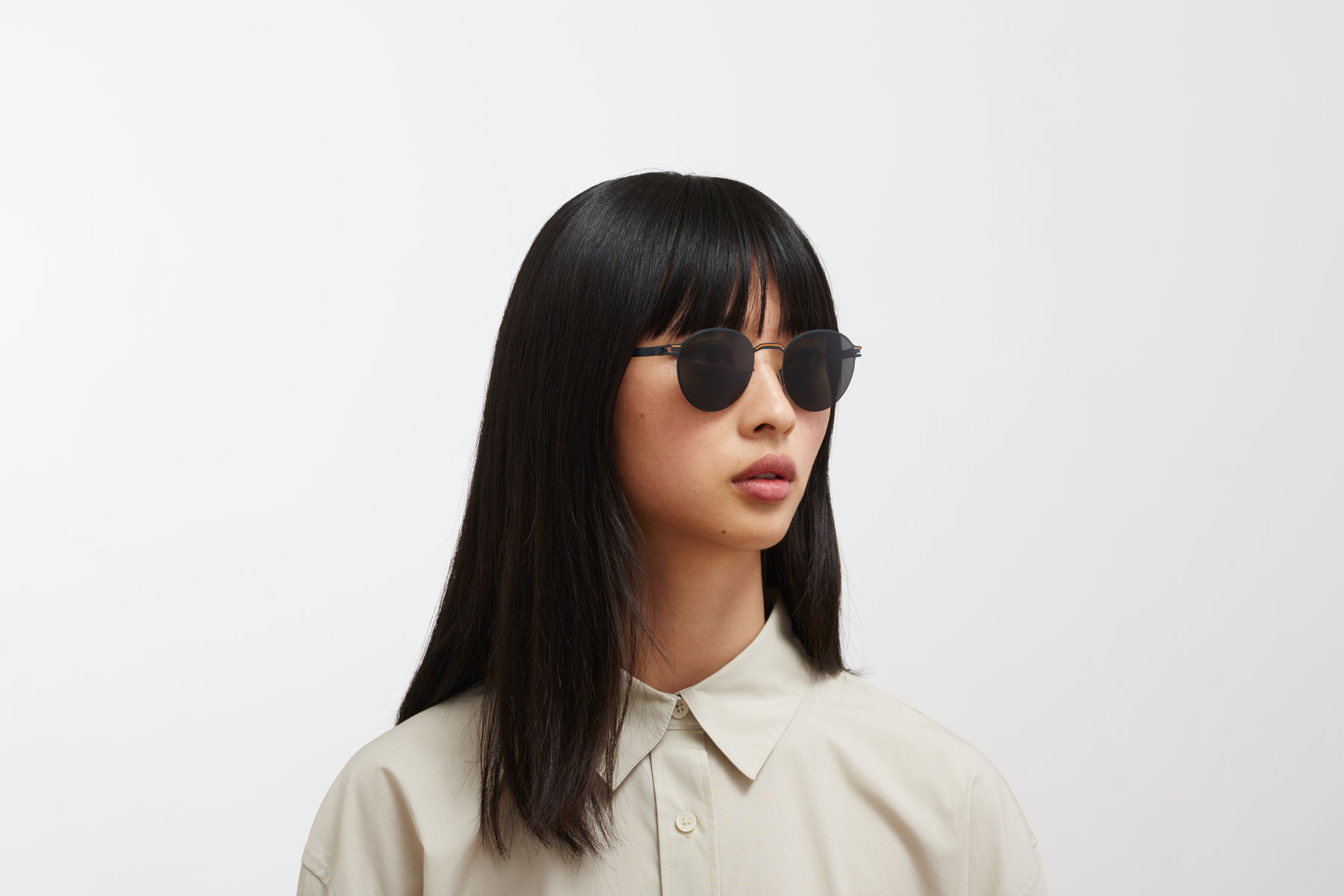 MYKITA-OP-BUY NO1-DD 1.2-CP/MGR Sunglasses Sun Glasses Authentic New MYKITA - Studio 12.1 Sunglasses | Specs Collective main image 3