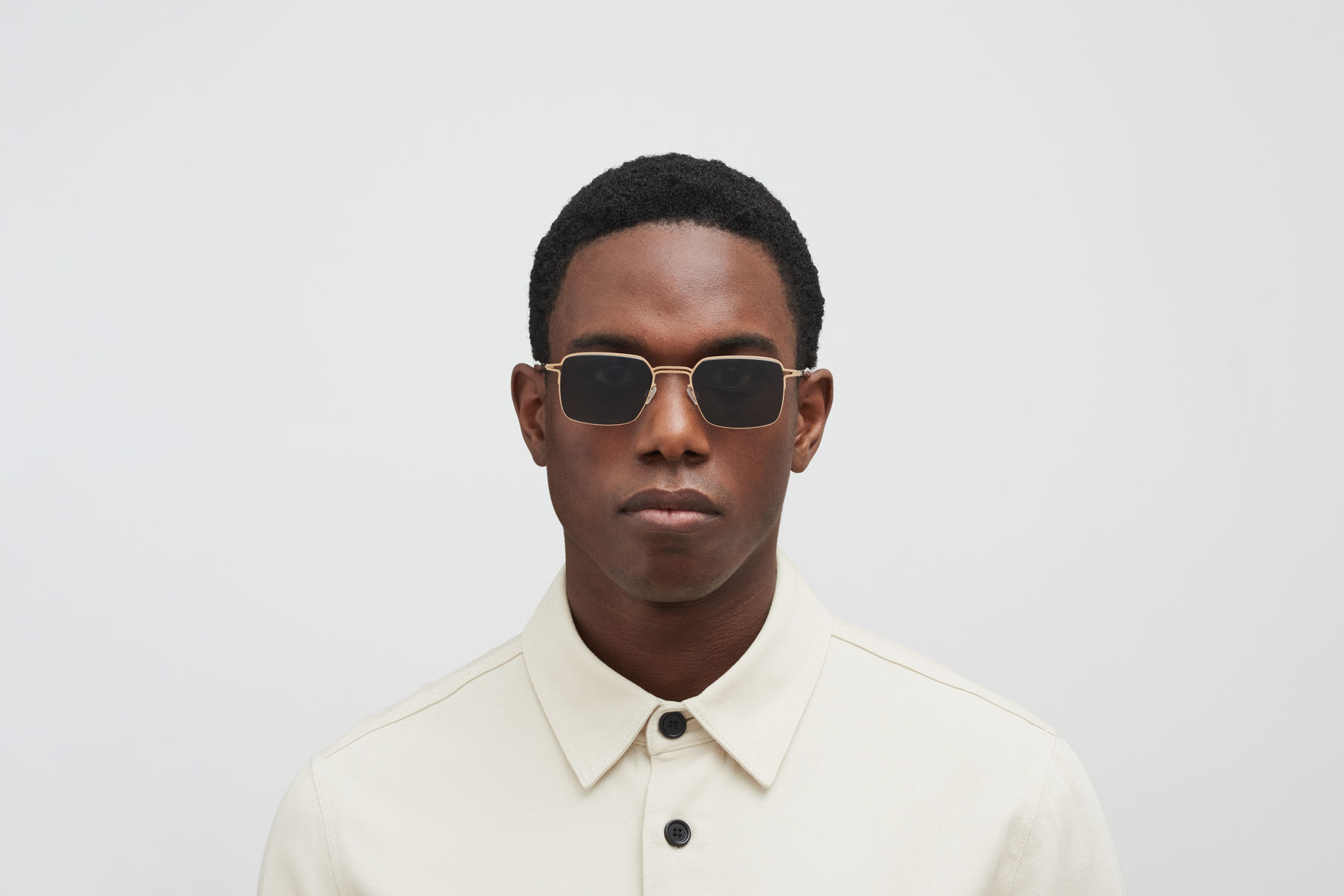 サングラス Mykita Mykita - ANDERS - 013 glossy gold MYKITA Sunglasses ANDERS - 013 Glossy Gold | FRMODA.COM
