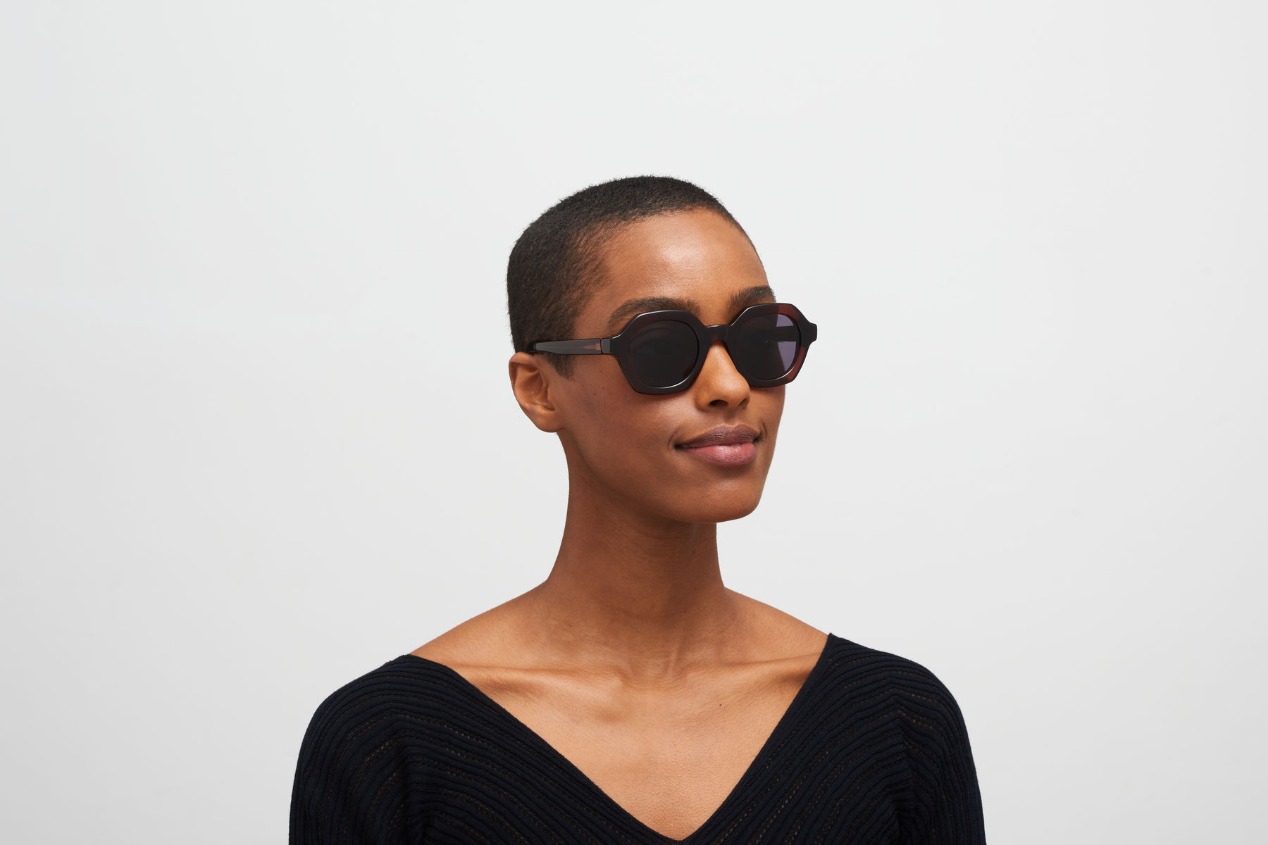 MYKITA ACETATE BOLD TESHI SUNGLASSES