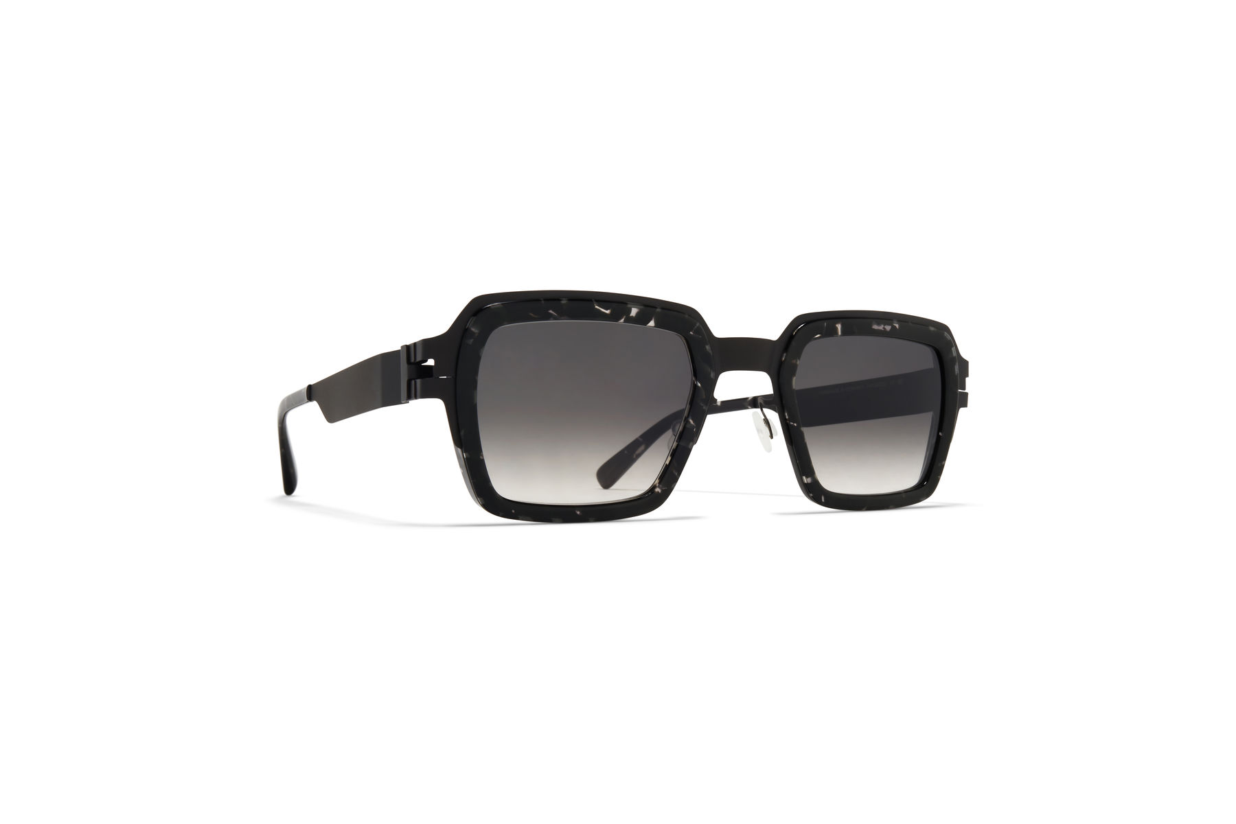 Lunettes De Soleil Mykita LEELAND A | Doré Glossy / Indigo | Acétate | Unisexe Neuf