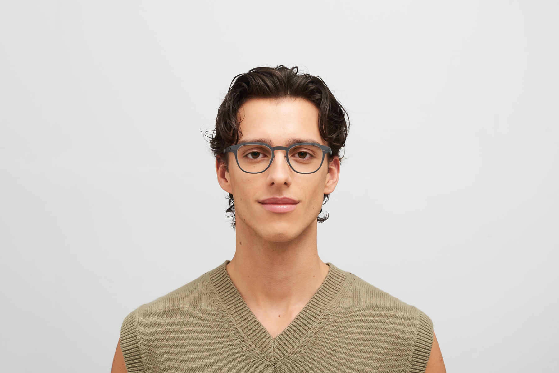 メガネ Mykita FW25 Mykita - IDRIS - 002 black (IDRIS 002 BLACK) MYKITA NO1 IDRIS OPTICAL FRAME