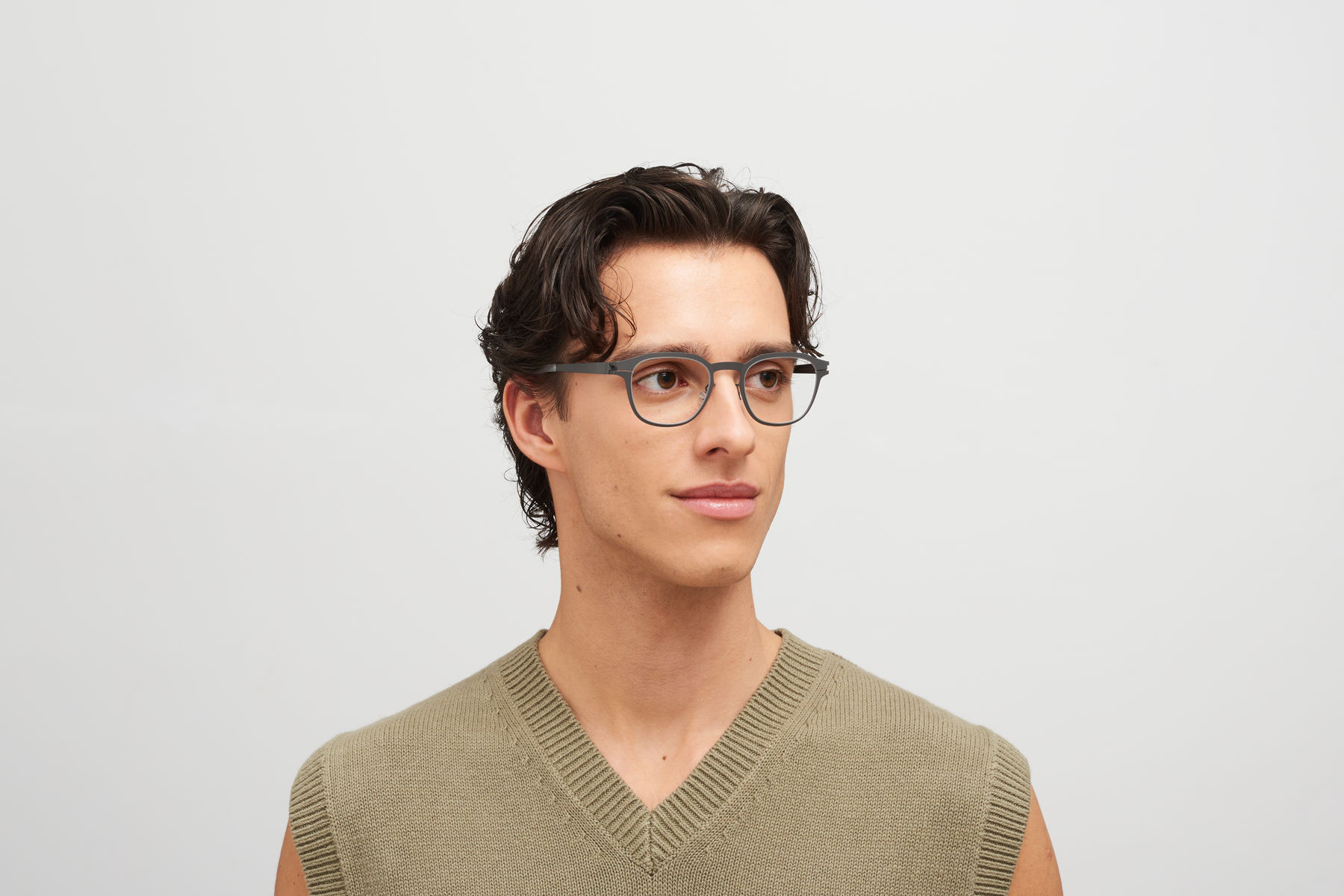 メガネ Mykita Mykita - IDRIS - 700 deep purple MYKITA Eyeglasses IDRIS - 700 Deep Purple | FRMODA.COM