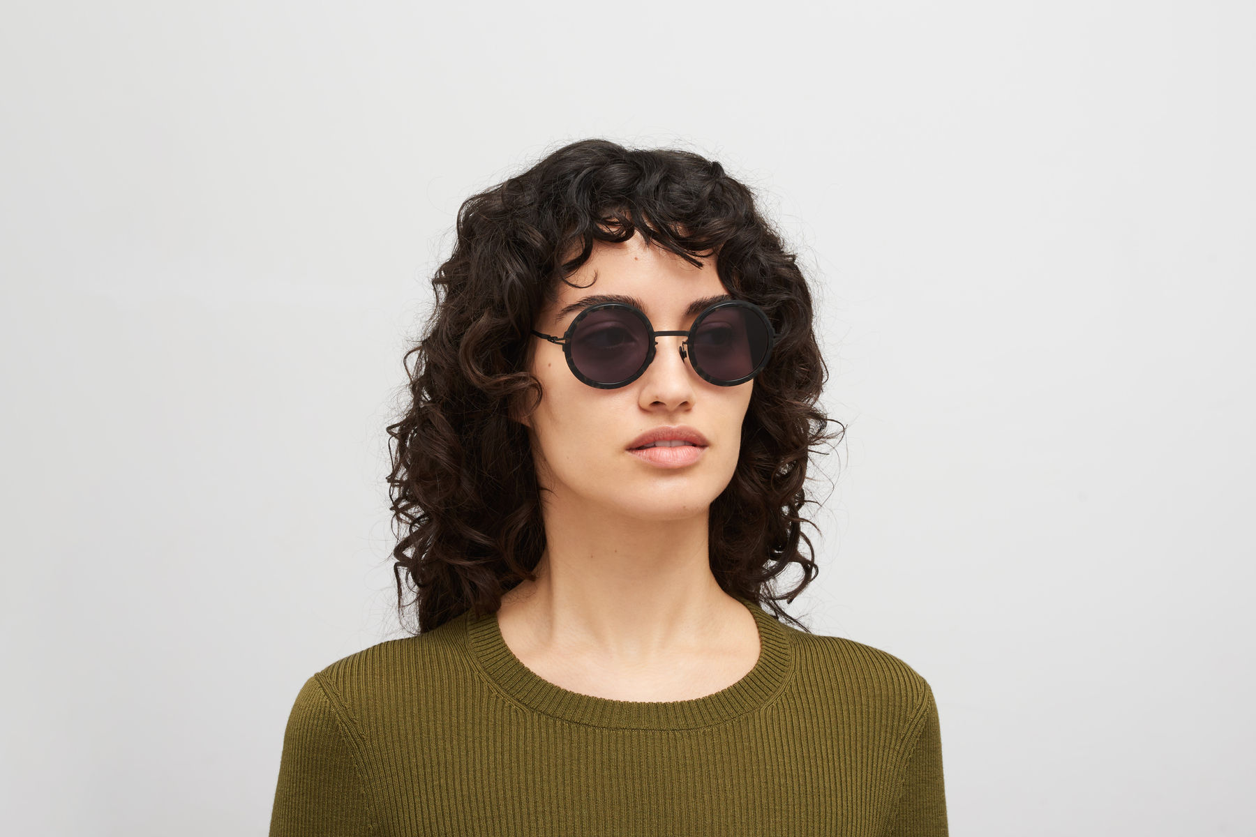 サングラス Mykita Mykita - ARTURO - 946 a16 black antigua Mykita Sun Lite Alya A16 946 Sunglasses - US