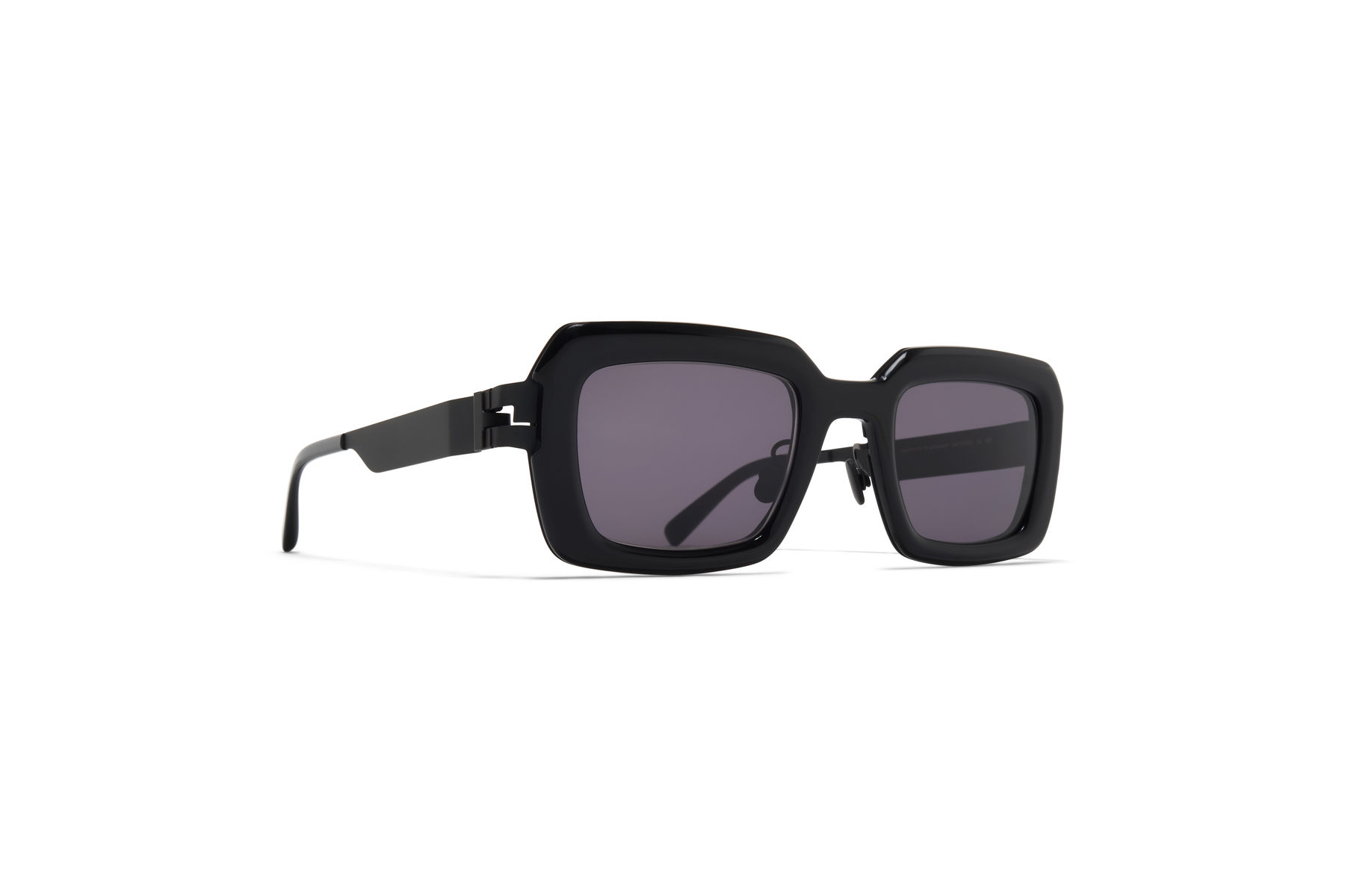 メガネ Mykita Mykita - DAYO - a6 black black (DAYO A6 BLACK BLACK) MYKITA ACETATE RINGS DAYO OPTICAL FRAME