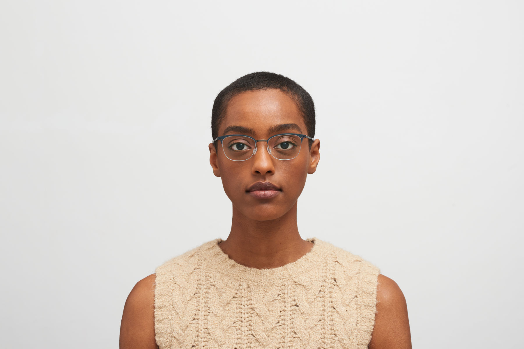 サングラス Mykita Mykita - SANTERI - 051 shiny silver MYKITA - Santeri Sunglasses | Specs Collective