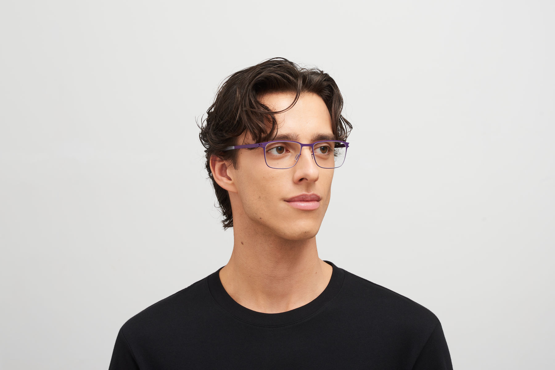 メガネ Mykita Mykita - HENNING - 700 deep purple Mykita Henning 700 glasses | Buy online now | SmartBuyGlasses US