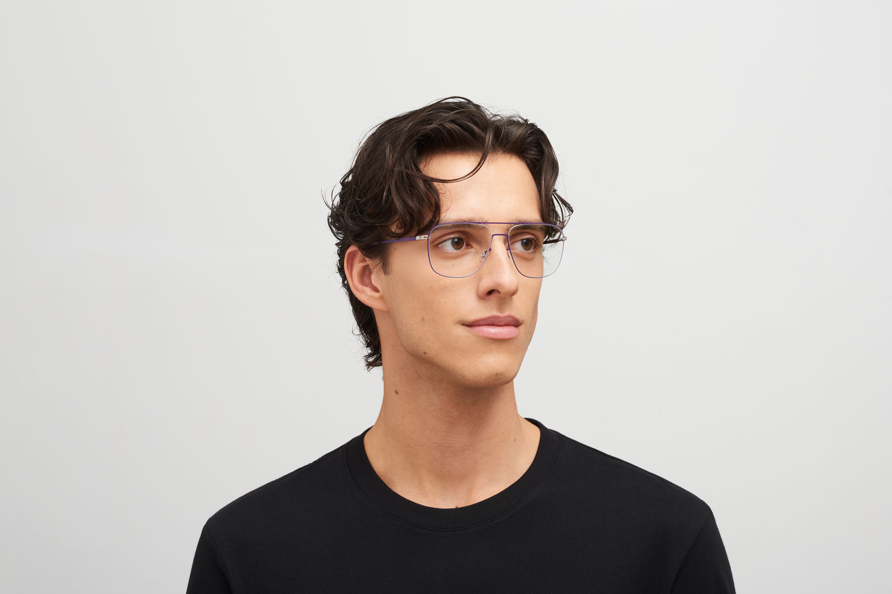 MYKITA - LITE / STEEN / Frame: Silver/Deep Purple