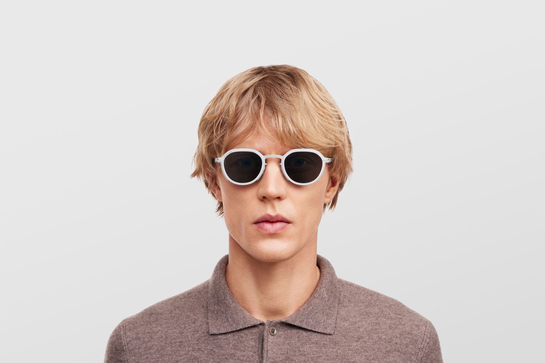 RIMOWA × MYKITA MR001 サングラス RIMOWA × MYKITA - Panto Sunglasses - Silver | RIMOWA