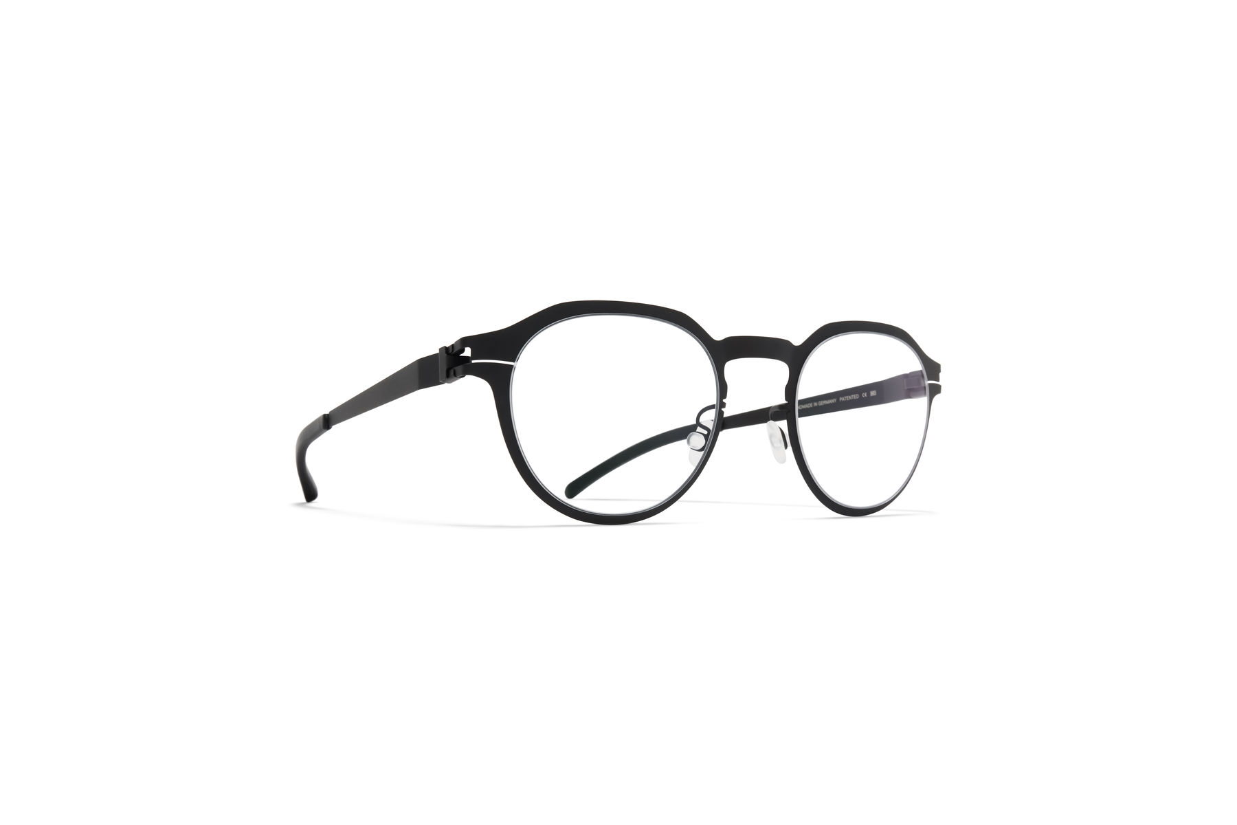 サングラス Mykita FW25 Mykita - LEON - 002 black (LEON 002 BLACK) MYKITA - Leon Sunglasses | Specs Collective