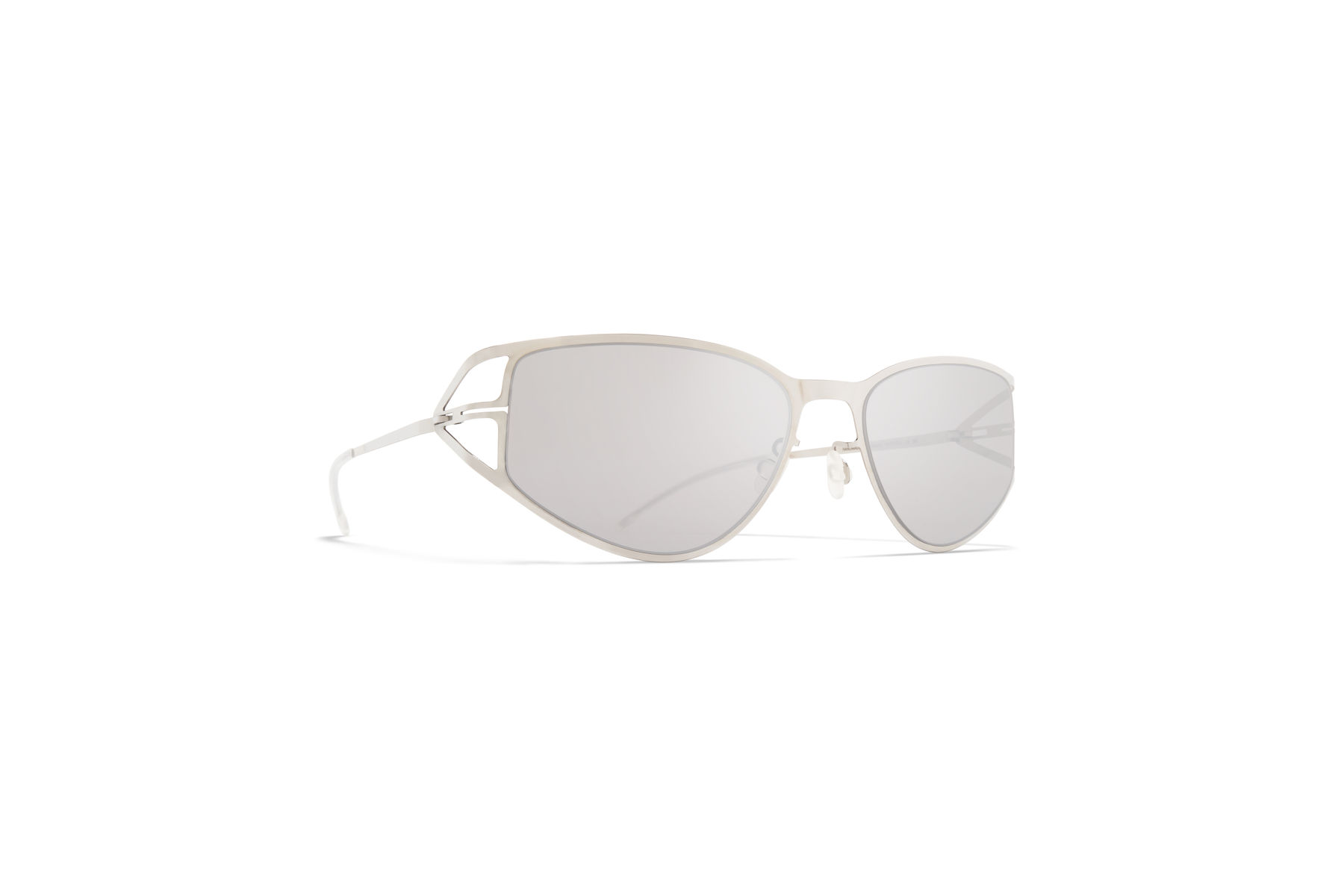 サングラス Mykita Mykita - SANTERI - 051 shiny silver MYKITA Sunglasses SANTERI - 051 Shiny Silver | FRMODA.COM