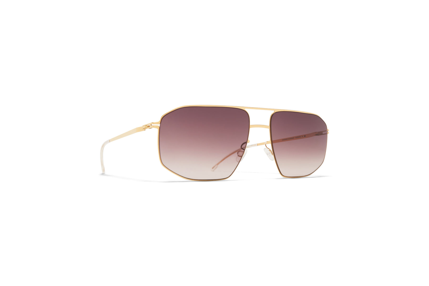 サングラス Mykita Mykita - SANTERI - 013 glossy gold MYKITA LITE SANTERI sunglasses