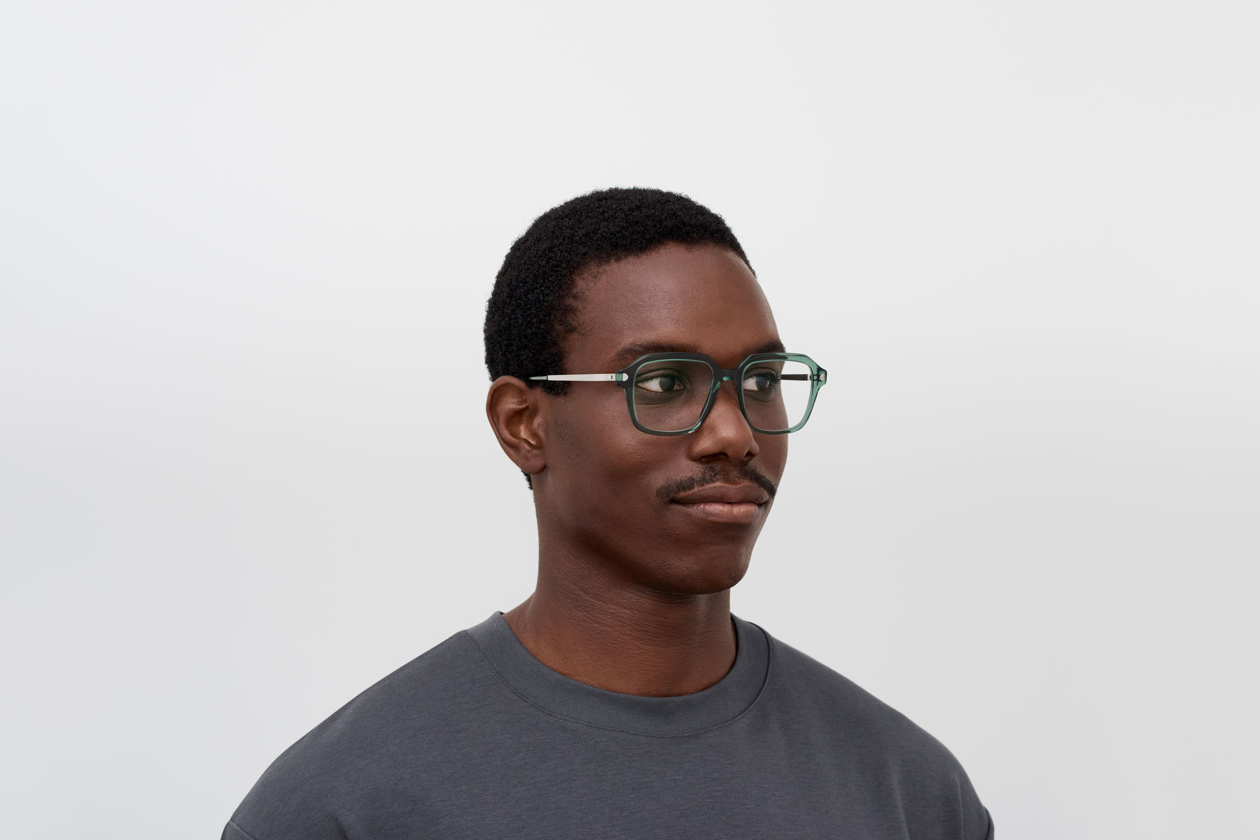 MYKITA - LITE / MABEL / Frame: C191 Cypress Green/ShinySilver