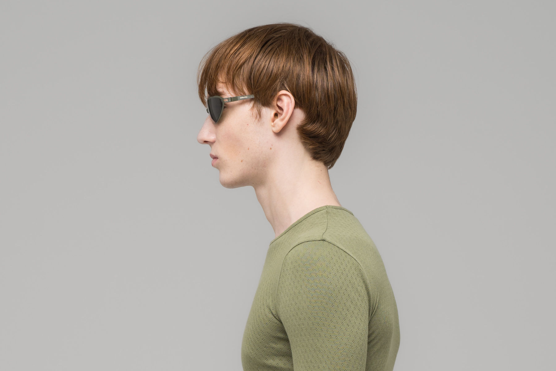 サングラス Mykita Mykita - CO BEAR - 335 camou green Mykita BEAR - C 335 Camou Green | Sunglasses Unisex
